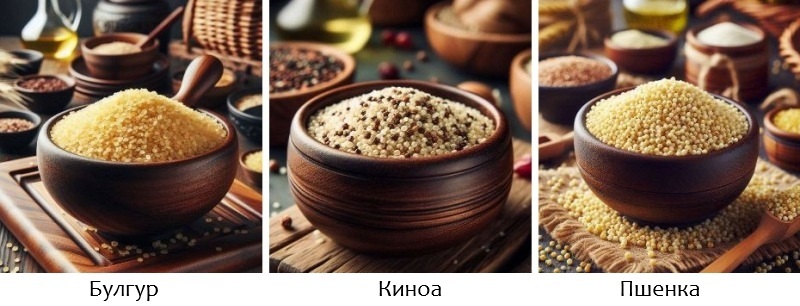 Самые низкокалорийные каши