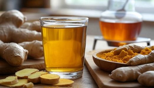 Имбирный чай с куркумой польза